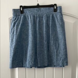 Loft Women’s Chambray Skirt, M, Never Worn